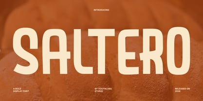 Saltero Font Poster 1