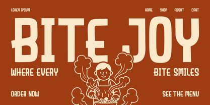 Saltero Font Poster 4