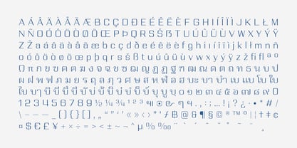 Yuenyong Font Poster 9