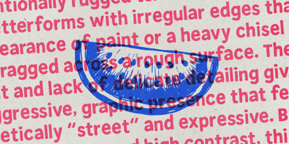 IT Roughlin Font Poster 4