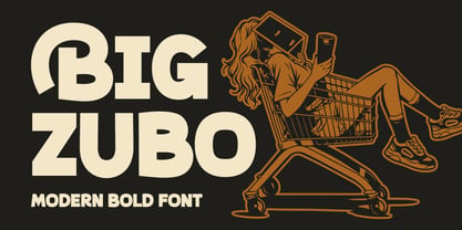 Big Zubo Font Poster 1