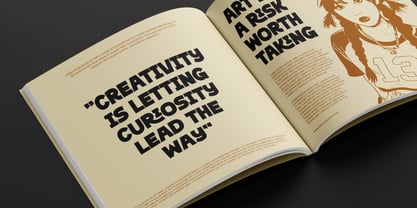 Big Zubo Font Poster 8