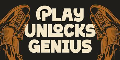 Big Zubo Font Poster 3