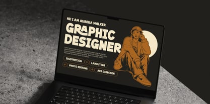 Big Zubo Font Poster 5