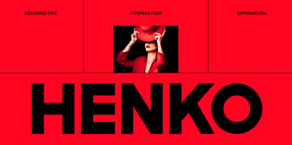 Henko Font Poster 1