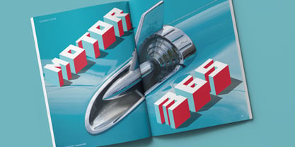 Isocube Font Poster 2