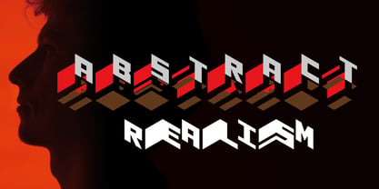 Isocube Font Poster 3