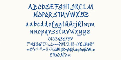 Saltza Font Poster 10