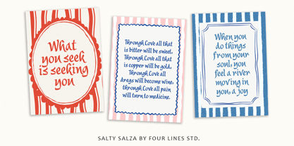 Saltza Font Poster 6