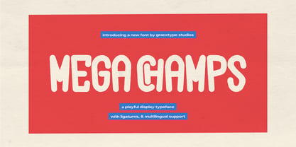 Mega Champs Font Poster 1