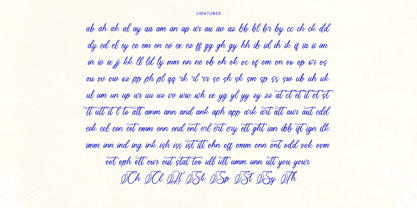 Kartula Font Poster 9