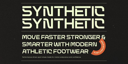 Techetic Human Font Poster 6