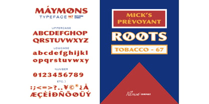 SCC Maymons Font Poster 4