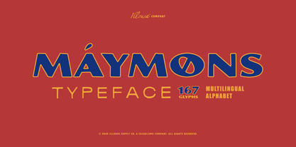 SCC Maymons Font Poster 1