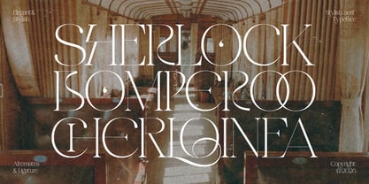Midnight Obstacle Font Poster 5
