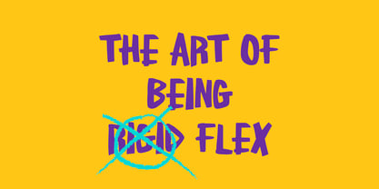 Avokeca Font Poster 5