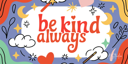 Magical Things Font Poster 2