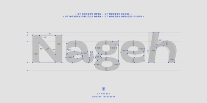 UT Noxdev Font Poster 10
