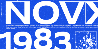 UT Noxdev Font Poster 2