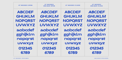 UT Noxdev Font Poster 5