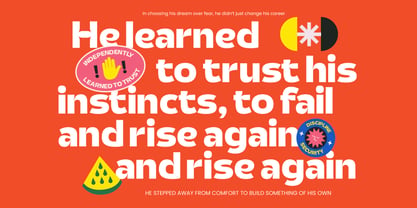 Pastme Rounded Font Poster 2