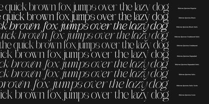 Ethiven Qastron Font Poster 12