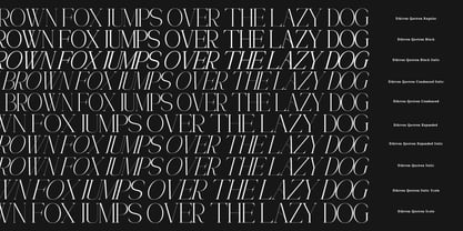 Ethiven Qastron Font Poster 11