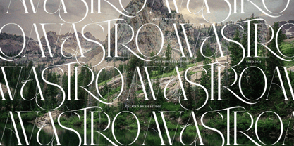 Ethiven Qastron Font Poster 6