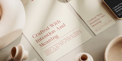 Valmia Font Poster 9