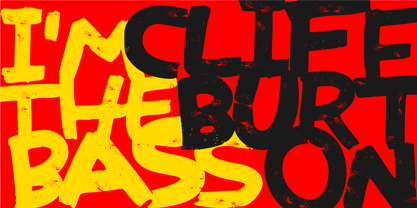 Dark Wire Font Poster 2