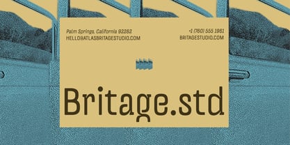 UT Garoga Font Poster 2