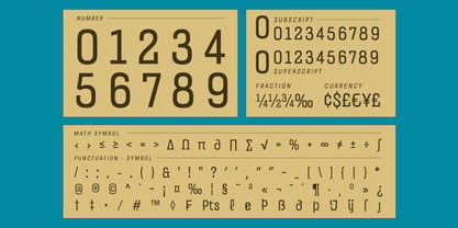 UT Garoga Font Poster 8