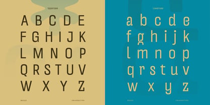 UT Garoga Font Poster 6