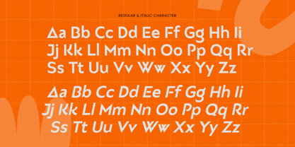 Rahige Font Poster 9