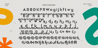 Rahige Font Poster 11