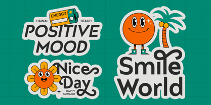 Rahige Font Poster 5
