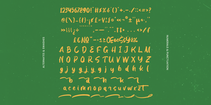 Solitude Mindful Font Poster 7