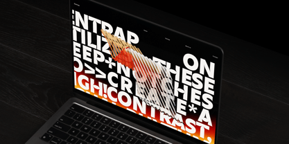 IT Zentrap Font Poster 7