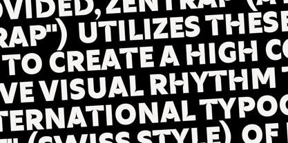 IT Zentrap Font Poster 6