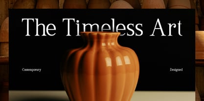 Freglia Bloom Font Poster 4