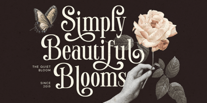 Manierlich Font Poster 10