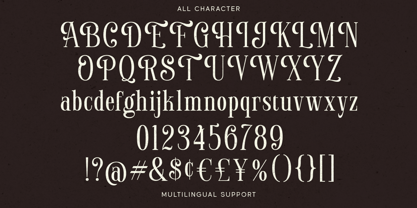 Manierlich Font Poster 6