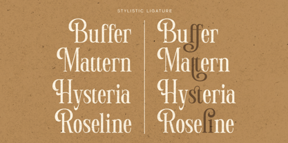 Manierlich Font Poster 5
