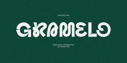 Gramelo Font Poster 1