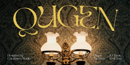 Qugen Font Poster 1