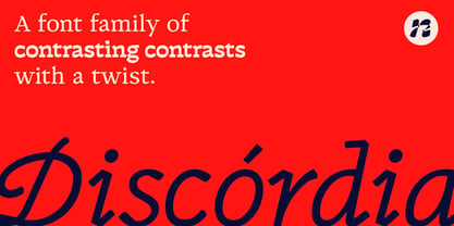 Discordia Font Poster 1