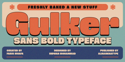 Gulker Font Poster 1