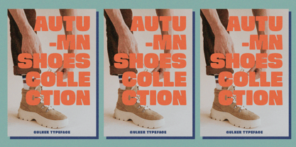 Gulker Font Poster 4