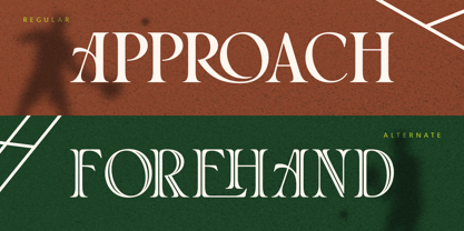 Sahron Font Poster 4