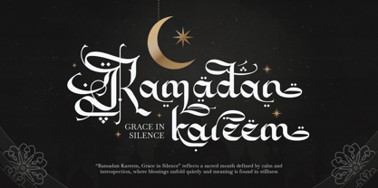 Muqodimah Font Poster 2